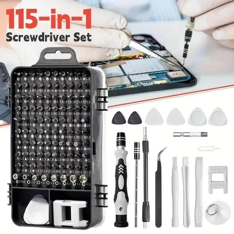 115-in-1 precisieschroevendraa - Diy Electronics Repair Kit recensie en prijs