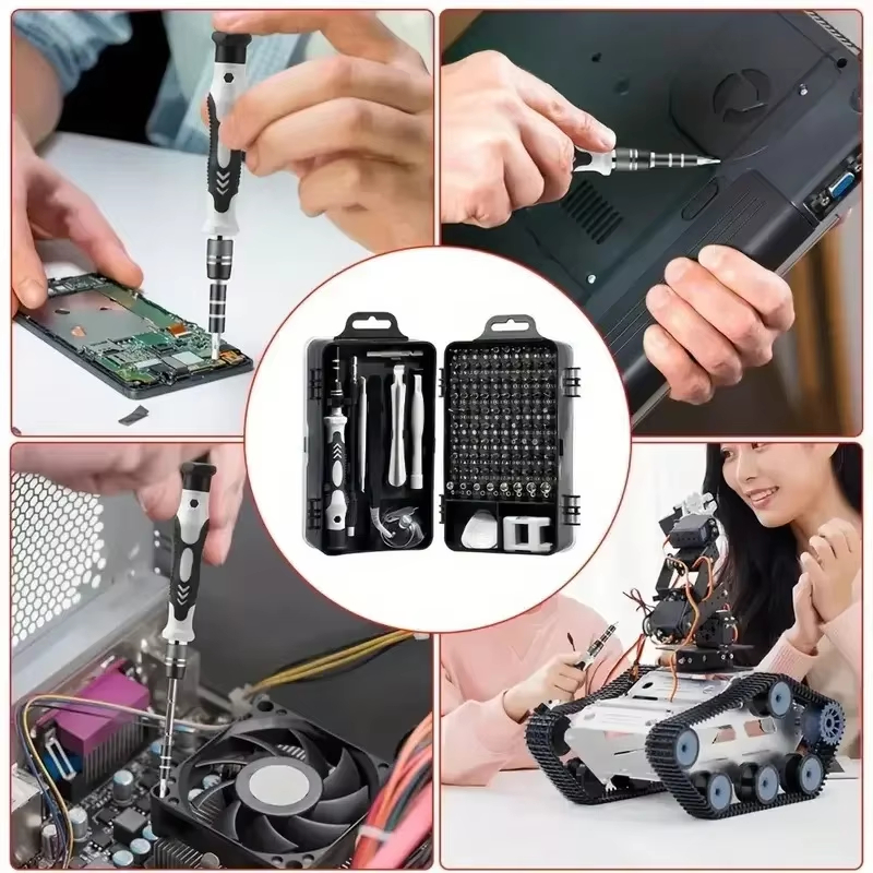 115-in-1 precisieschroevendraa - Diy Electronics Repair Kit recensie en prijs