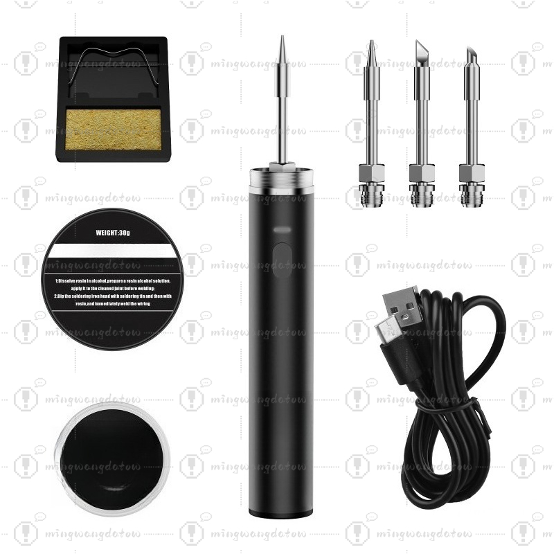 Mini USB draadloze soldeerbout - Soldering Iron Kit recensie en prijs