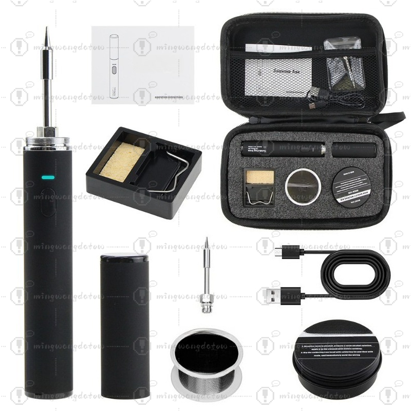 Mini USB draadloze soldeerbout - Soldering Iron Kit recensie en prijs